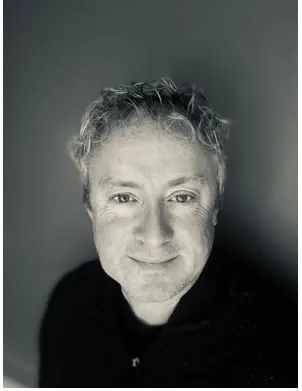 Portrait of Karel De Kneef, in black and white
